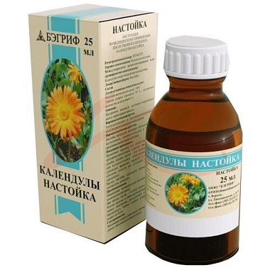 Купить Календула 25 мл настойка