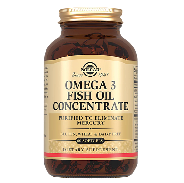 Купить Solgar Концентрат рыбьего жира Омега-3 60 шт капсулы