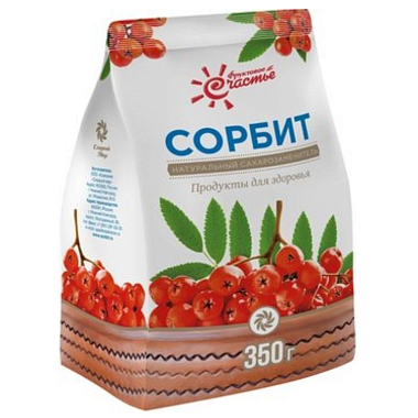 Купить Сорбит подсластитель 350 г порошок