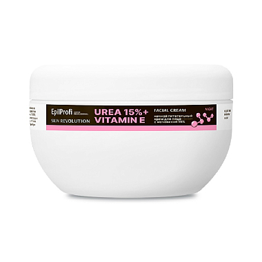 Купить EpilProfi 250 мл крем для лица ночной питатательный с мочевиной 15%