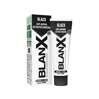 Купить Blanx з/паста 75мл отбеливающая с древесным углом