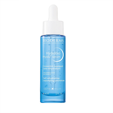 Купить Bioderma Hydrabio Hyalu+ Serum 30 мл сыворотка против морщин увлажняющая