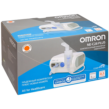 Купить Omron NE-C28-Е Plus ингалятор компрессорный