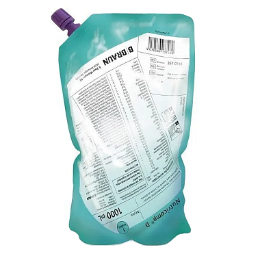 Купить Нутрикомп Диабет Ликвид 1000 мл смесь жидкая для энтерального питания пластиковый контейнер