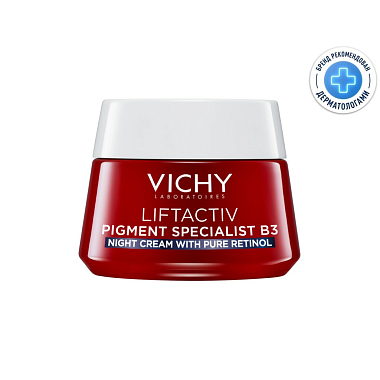 Купить Vichy Liftactiv B3 Tone Correcting 50 мл крем ночной с ретинолом
