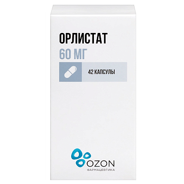 Купить Орлистат 60 мг 42 шт капсулы