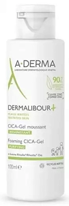 Купить A-Derma Dermalibour+ Cica-Gel 200 мл гель очищающий