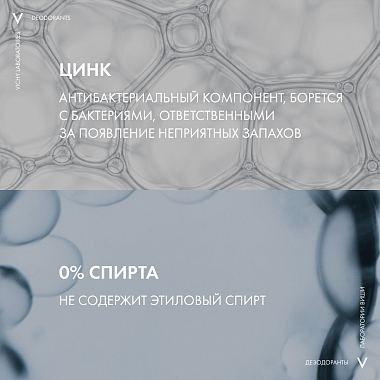Купить Vichy Clinical Control 50 мл дезодорант-антиперспирант против избыточного потоотделения 96 ч