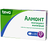 Купить Алмонт 10 мг 28 шт таблетки покрытые пленочной оболочкой