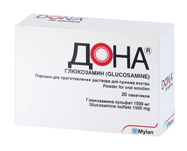 Купить Дона 1,5 г 20 шт порошок для приготовления раствора для приема внутрь