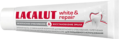 Купить Lacalut White&Repair 65 г паста зубная