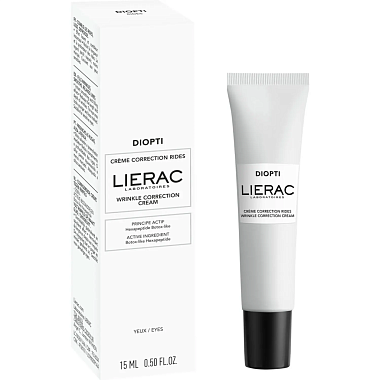 Купить Lierac Diopti 15 мл крем коррекция морщин вокруг глаз