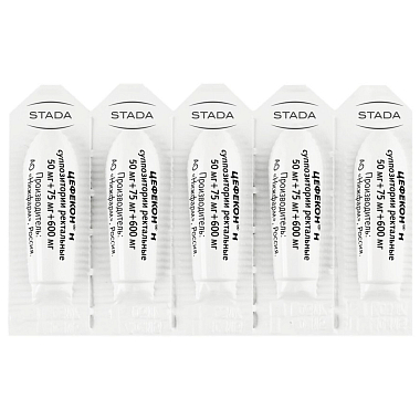 Купить Цефекон Н 10 шт суппозитории ректальные