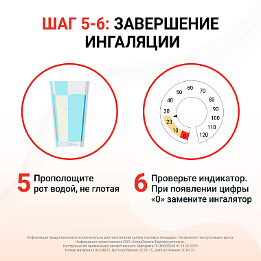 Купить Симбикорт Рапихалер 160 мкг + 4,5 мкг 120 доз аэрозоль для ингаляций дозированный