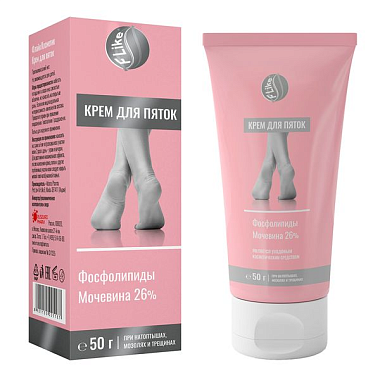 Купить Flike 50 г крем для пяток с мочевиной и фосфолипидами