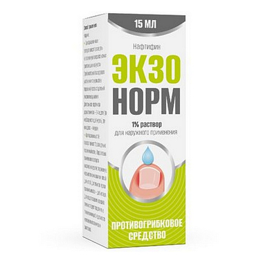 Купить Экзонорм 1 % 15 мл раствор для наружного применения