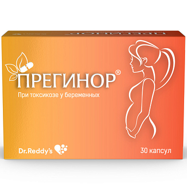Купить Прегинор 550 мг 30 шт капсулы