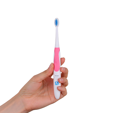 Купить CS Medica CS-161 щетка зубная электрическая звуковая розовая