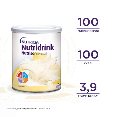 Купить Nutrison Nutridrink Advanced 322 г сухая смесь для энтерального питания