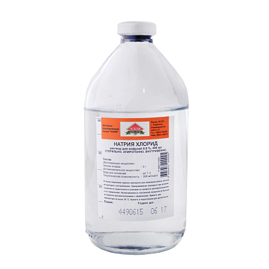 Купить Натрия хлорид 0,9 % 400 мл раствор для инфузий