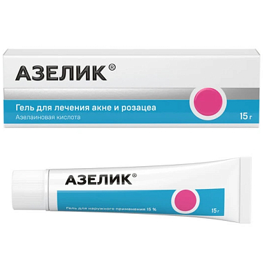 Купить Азелик 15% 15 г гель для наружного применения