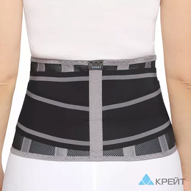 Купить Крейт Б-502 корсет для пояснично-крестцового отдела размер 4 черный