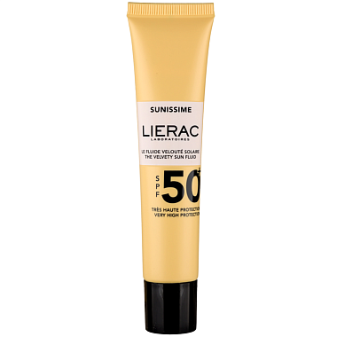 Купить Lierac Sunissime SPF 50 40 мл эмульсия для лица солнцезащитная бархатистая