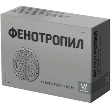 Купить Фенотропил 100 мг 60 шт таблетки