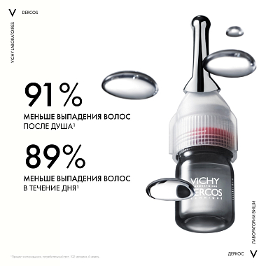Купить Vichy Dercos Aminexil Intensive 5 21 шт средство против выпадения волос для женщин ампулы