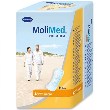 Купить MoliMed Premium прокладки урологические №14 микро