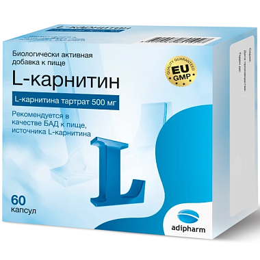 Купить L-Карнитин 560 мг 60 шт капсулы