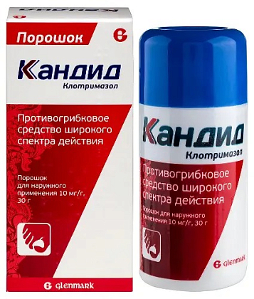 Купить Кандид 1% 30г 1 шт порошок