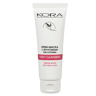 Купить Kora 75 мл крем-маска эксфолиант фруктовые кислоты
