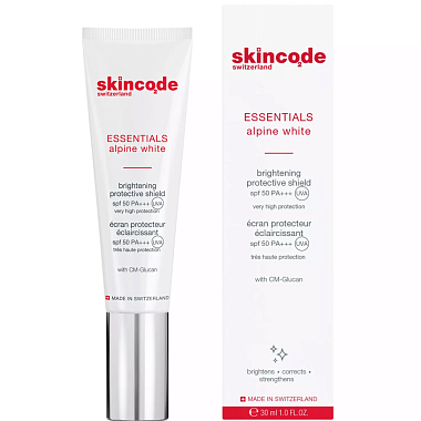 Купить Skincode 30 мл крем essentials осветляющий защитный SPF 50+