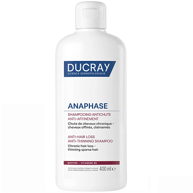 Купить Ducray Anaphase 400 мл шампунь против хронического выпадения и истончения волос