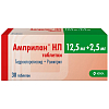 Купить Амприлан НЛ 12,5 мг + 2,5 мг 30 шт таблетки