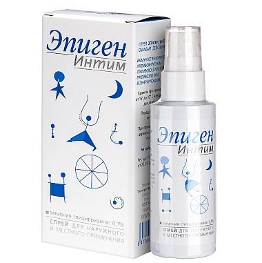 Купить Эпиген Интим 0,1% 60 мл спрей для местного и наружного применения