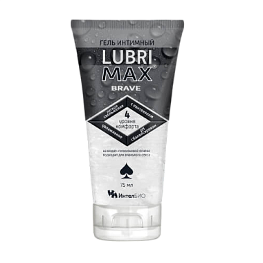 Купить Lubrimax Brave 75 мл гель-смазка интимный
