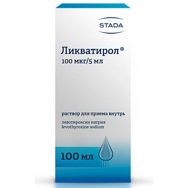 Купить Ликватирол 100 мкг/5 мл 100 мл раствор для приема внутрь в комплекте с адаптером и шприцем дозирующим