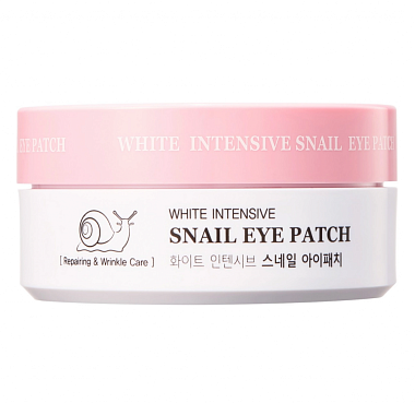 Купить HANI x HANI восст гидрогел с фильтратом секрета улитки патчи №60 WHITE INTENSIVE SNAIL EYE PATCH