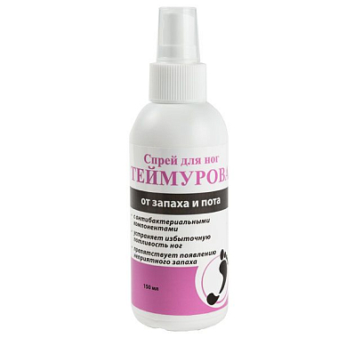 Купить Теймурова 150 г спрей для ног от запаха и пота