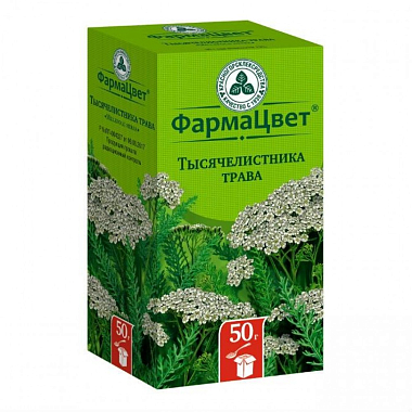 Купить Тысячелистник трава 50 г пачка