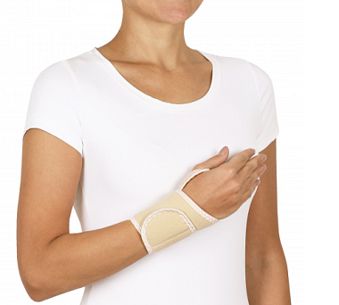 Купить Крейт F-208 бандаж для лучезапястного сустава размер 1 бежевый