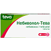 Купить Небиволол-Тева 5 мг 28 шт таблетки