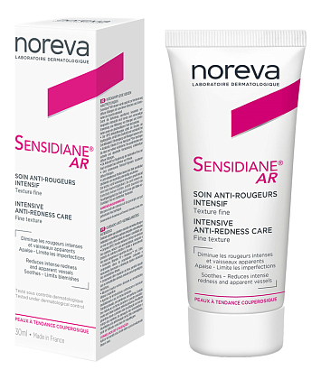 Купить Noreva Sensidiane AR+ 30 мл крем для лица для чувствительной кожи интенсивный