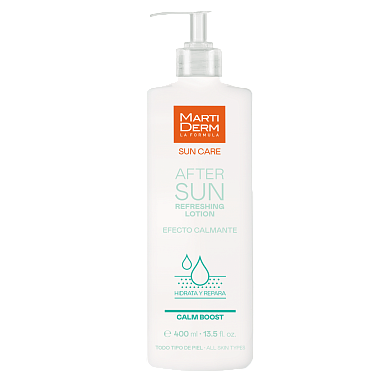 Купить MartiDerm Sun Care 400 мл лосьон после солнца освежающий