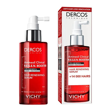 Купить Vichy Dercos Aminexil сыворотка 90мл д/волос