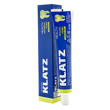 Купить Klatz Health 75 мл паста зубная целебные травы без фтора
