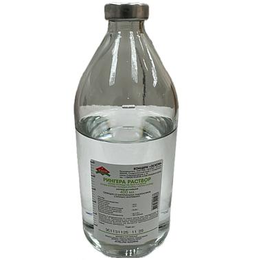 Купить Рингера 400 мл 15 шт раствор для инфузий
