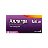 Купить Аллегра 120 мг 10 шт таблетки покрытые пленочной оболочкой